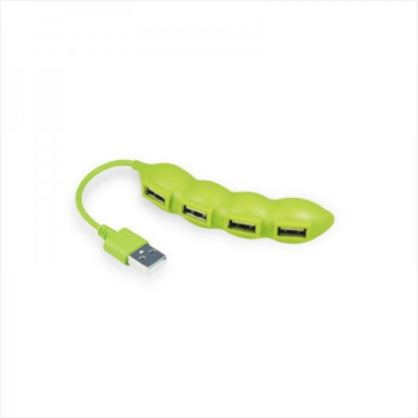 USB 2.0 Y057 毛豆造型 4PORT HUB 集線器