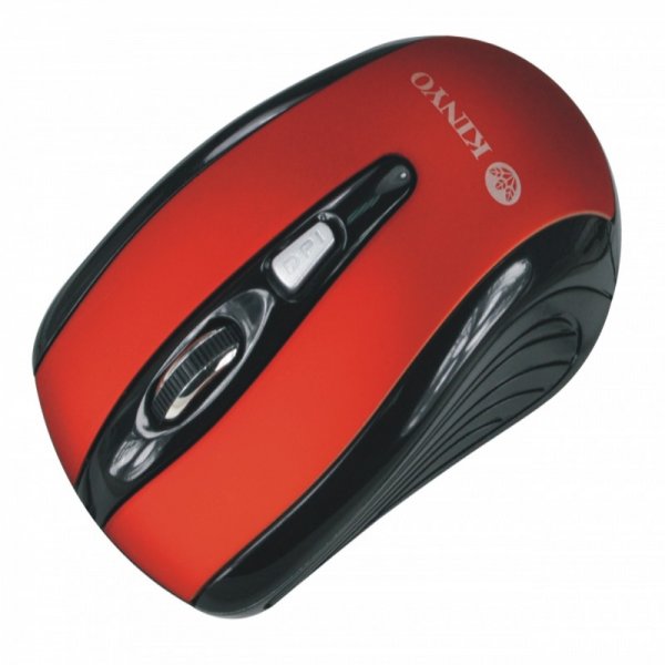 GKM-767 USB 光學滑鼠-澄紅色